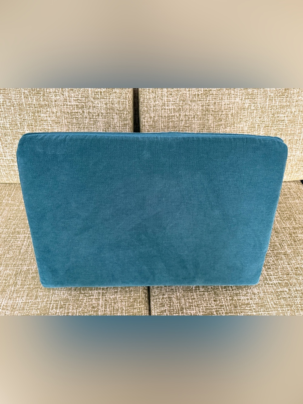 Nugget Couch Triangle Pillow with Atlantis Special Edition cover (2 available) B - Picture 4 of 6